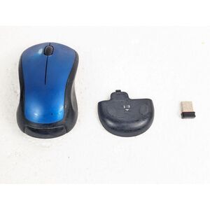 Logitech M310 Wireless Ambidextrous Optical Mouse, Peacock Blue‎